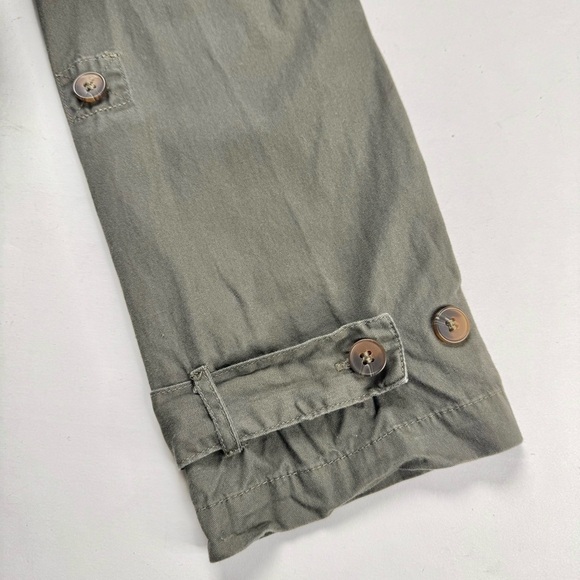 BAR III Army Green XS Utility Safari Cotton Field Jacket Size Extra Small - Picture 14 of 15